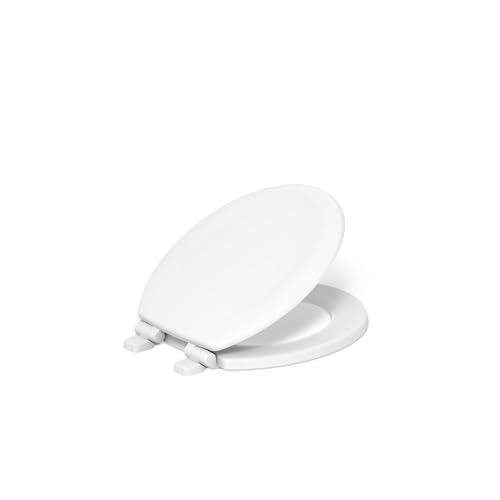 KOHLER Stonewood Quiet-Close Round Toilet