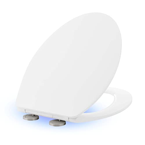 Lumiere Elongated Quick-Release Toilet Seat