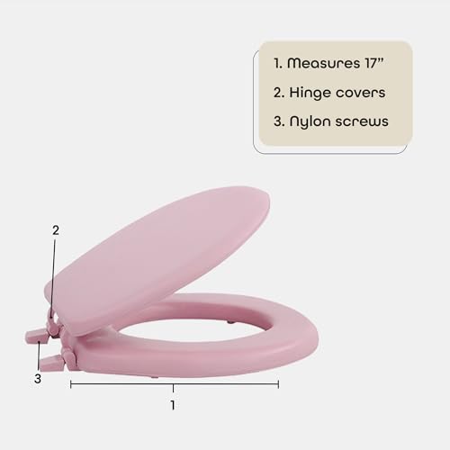 Soft Standard Vinyl Toilet Seat view 4