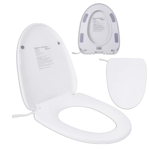 Heated round Toilet Seat Elongated