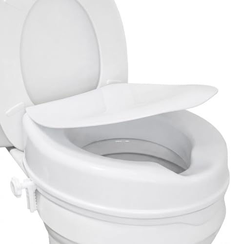 HealthSmart Locking Raised Toilet Seat