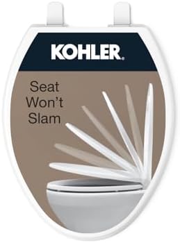 KOHLER Brevia Slow Close Elongated Toilet Seat