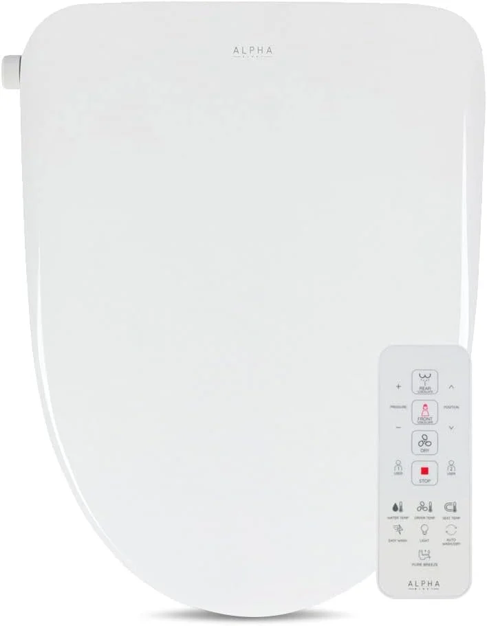 ALPHA BIDET UX Pearl Electronic Bidet Seat