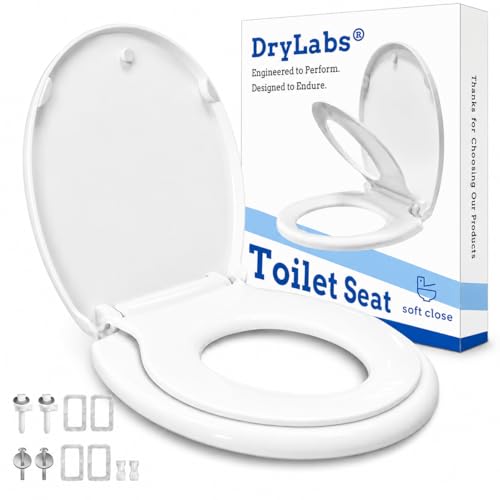 Round Toilet Seat with Built-In