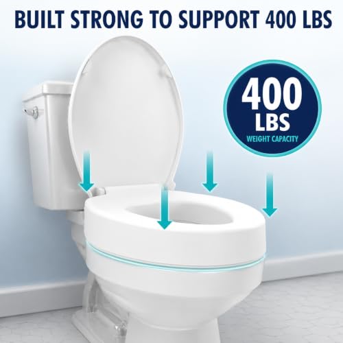 ELLAI Raised Toilet Seat for view 3