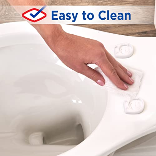 Clorox Round Beveled Plastic Toilet view 5