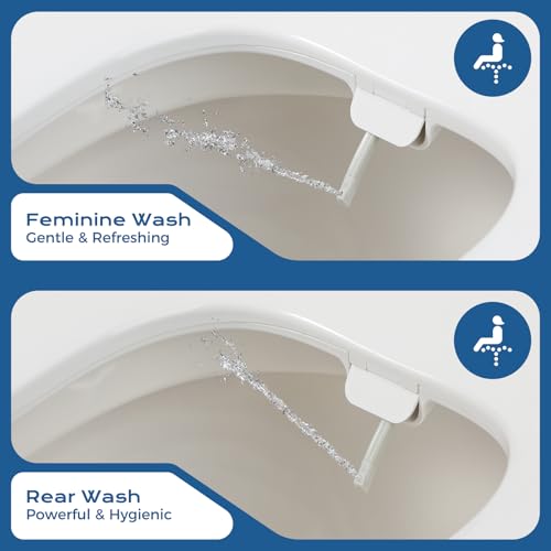 Elongated Bidet Toilet Seat – view 2
