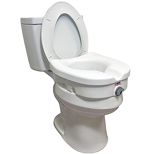 Carex E-Z Lock Raised Toilet