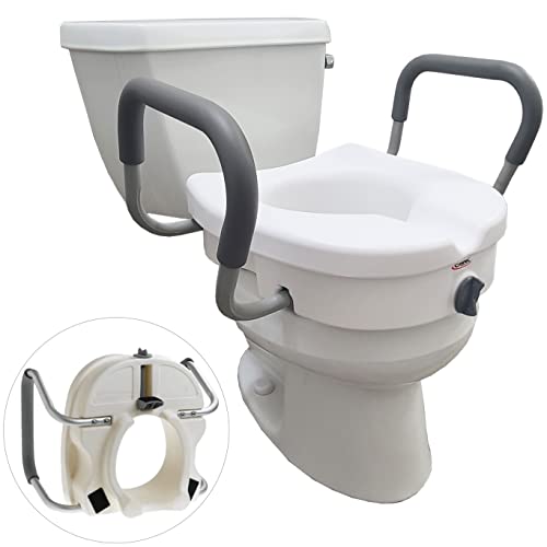 Carex E-Z Lock Toilet Seat