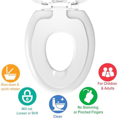 Rayport American Standard Elongated Toilet Seat (2-in-1) - view 5