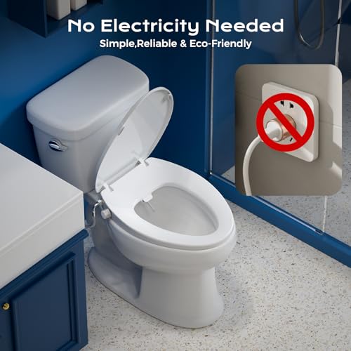 Elongated Bidet Toilet Seat – view 5