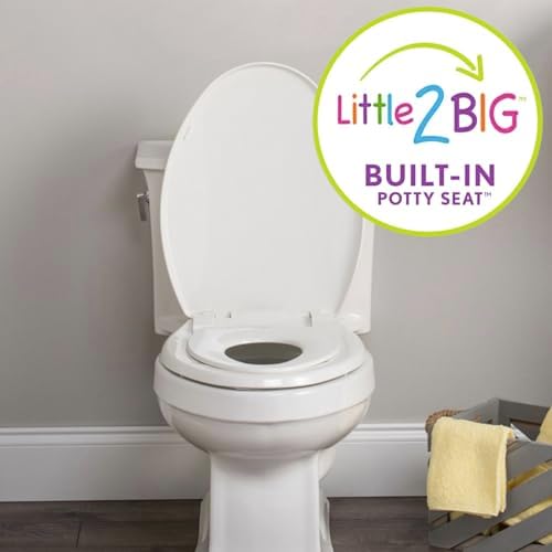 Little2Big Toilet Seat with Built-In view 3