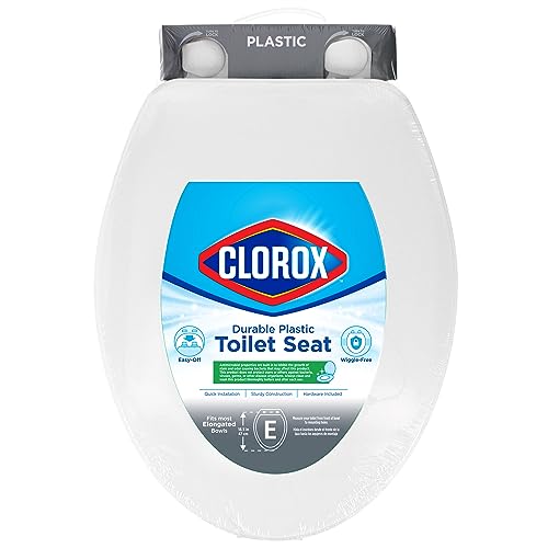 Clorox Elongated Plastic Toilet Seat
