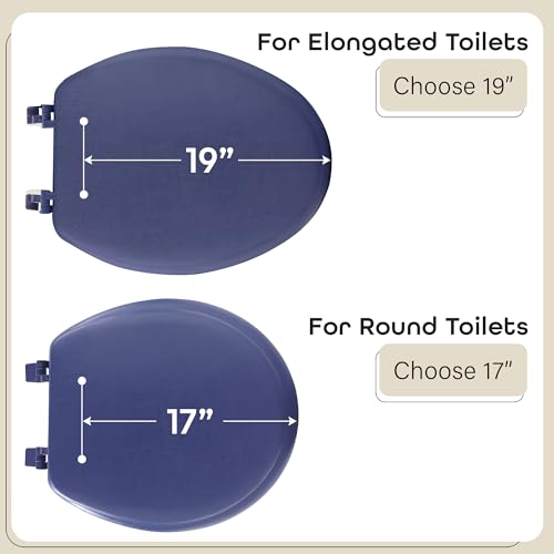 Soft Standard Vinyl Toilet Seat view 3