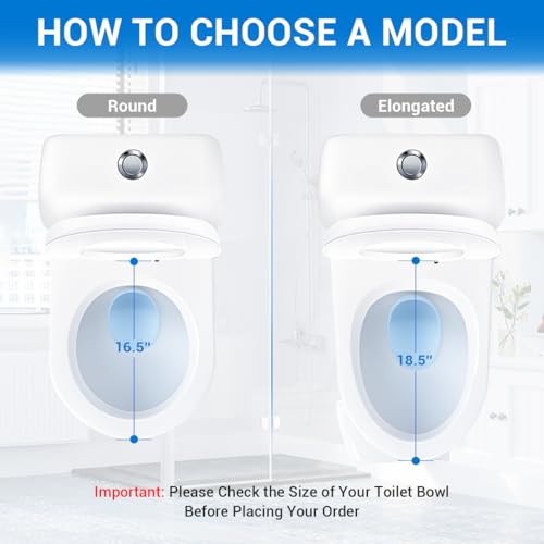 Elongated Toilet Seat with Built-In view 4