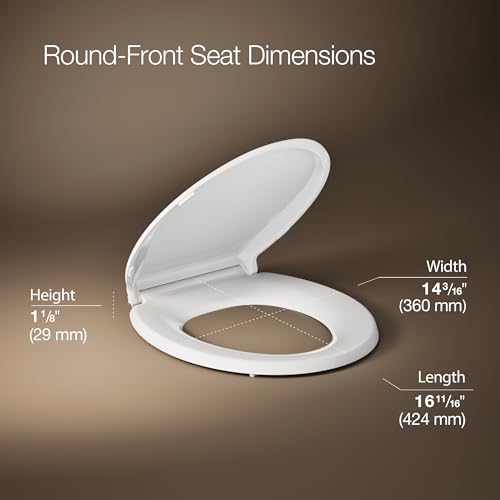 KOHLER Cachet ReadyLatch Round Toilet Seat view 3