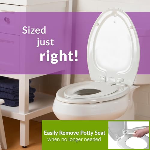 Mayfair NextStep2 Toilet Seat with view 5