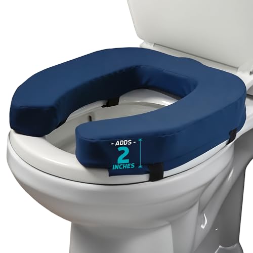 Lunderg Padded Toilet Seat Riser