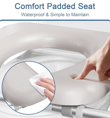Soundfuse Raised Toilet Seat with view 5