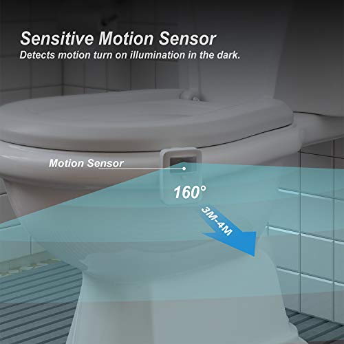Rechargeable Toilet Night Light with view 3