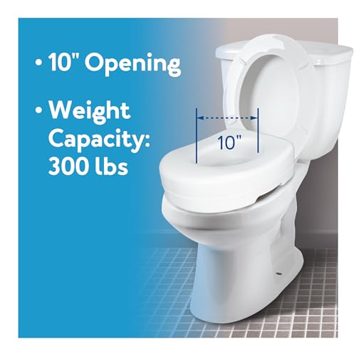 Carex Toilet Seat Riser Adds view 5