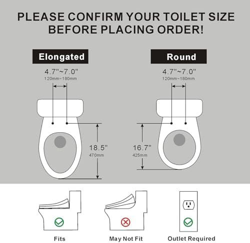 Electric Heated Bidet Toilet Seat view 3