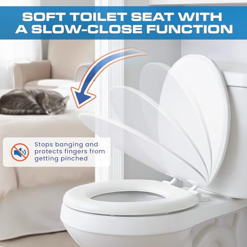 Plexon Soft Cushioned Toilet Seat view 5