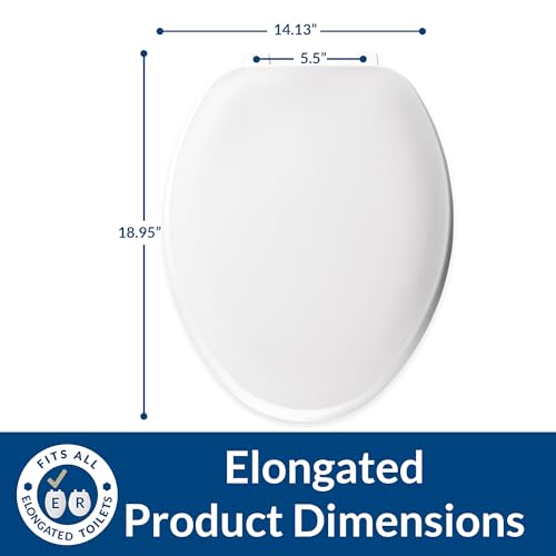 Bemis 170 Durable Plastic Toilet view 3