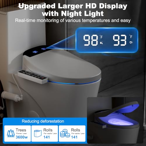 Electric Bidet Toilet Seat with view 4