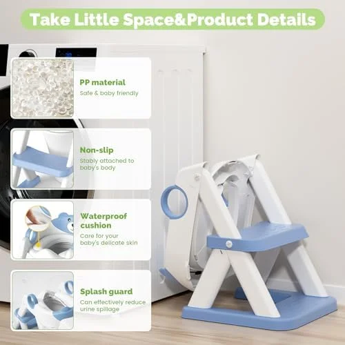 COOSEYA 2-in-1 Potty Training Toilet view 3