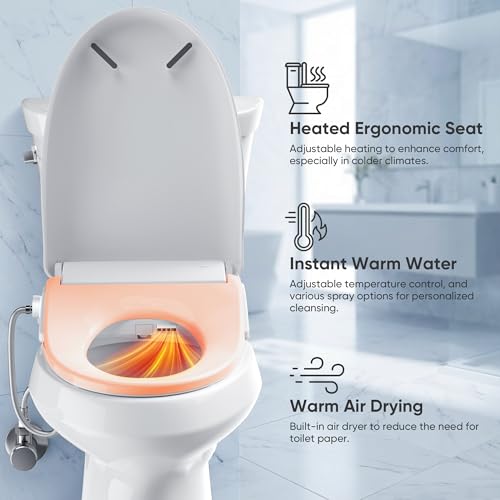 BATHKITY Electric Bidet Toilet Seat view 3