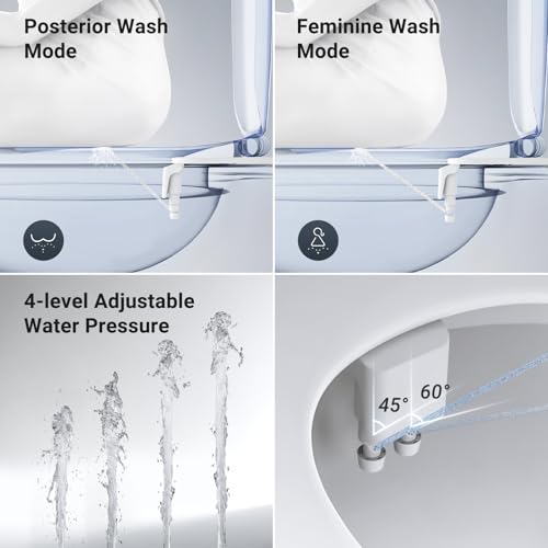 Dual Nozzle Bidet Toilet Seat view 3