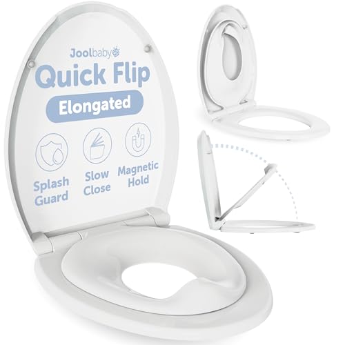 Quick Flip Toilet Seat with