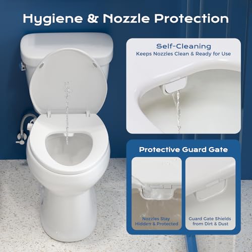 Elongated Bidet Toilet Seat – view 3