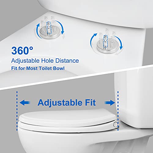 Hibbent Premium Elongated Toilet Seat view 3