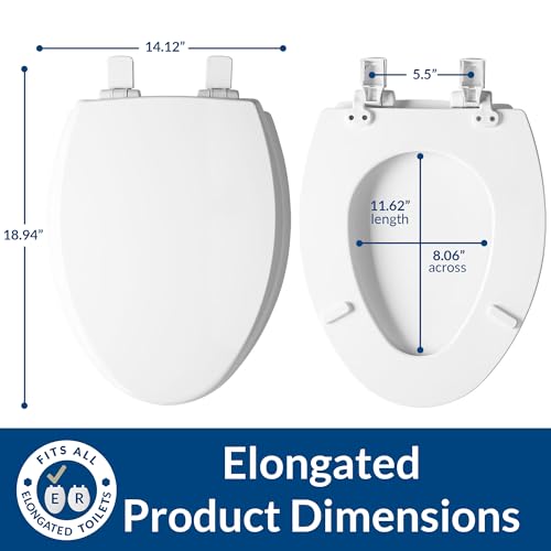 Mayfair Cassel Slow Close Toilet Seat - view 5