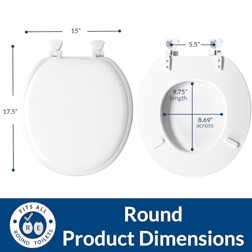 Mayfair Padded Toilet Seat Cushioned view 5