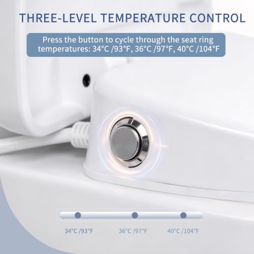 Heated Toilet Seat 3-Level Temp view 4