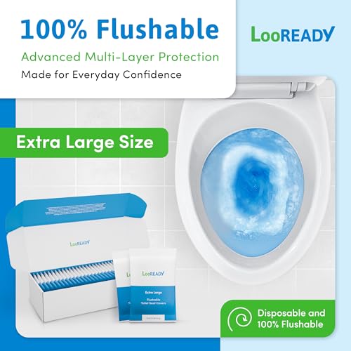 Toilet Seat Covers Disposable Flushable view 4