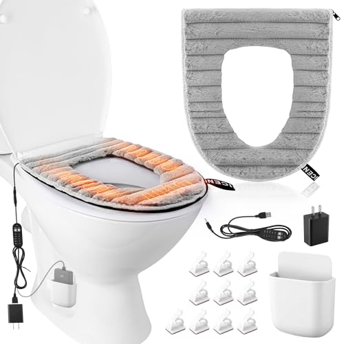1 Pack Heated Toilet Seat