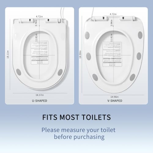 Heated Toilet Seat 3-Level Temp view 2