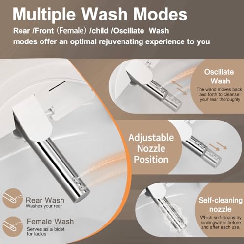 KERDE P30B Bidet Toilet Seat view 2