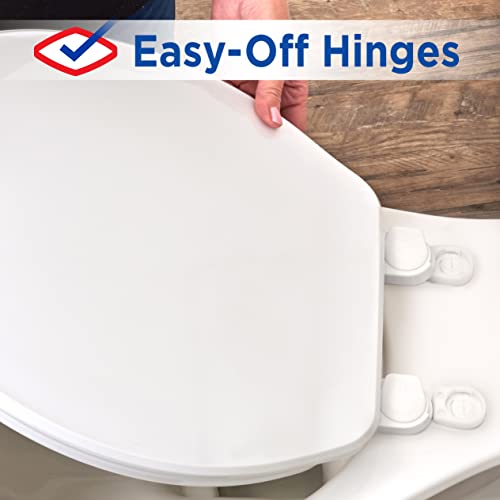 Clorox Round Beveled Plastic Toilet view 3