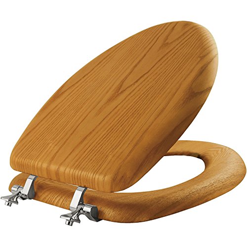 Mayfair Natural Oak Veneer Toilet