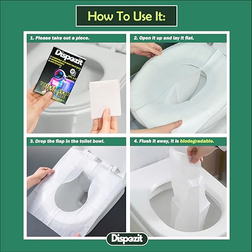 60 Pcs XL disposable flushable view 4