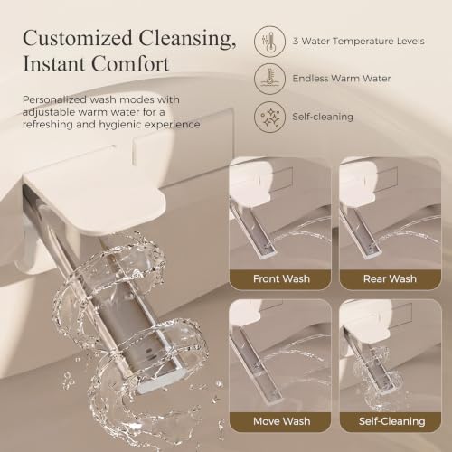 GAICOM Electric Bidet Toilet Seat view 3