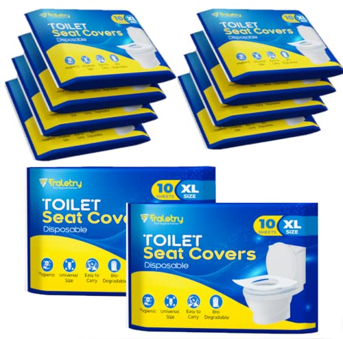 Traletry Toilet Seat Covers Disposable