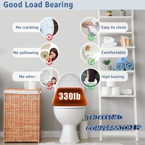 Round Toilet Seat Soft Close view 3