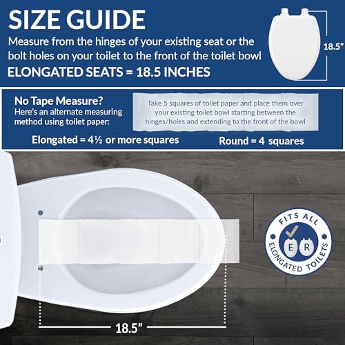 Bemis 170 Durable Plastic Toilet view 5