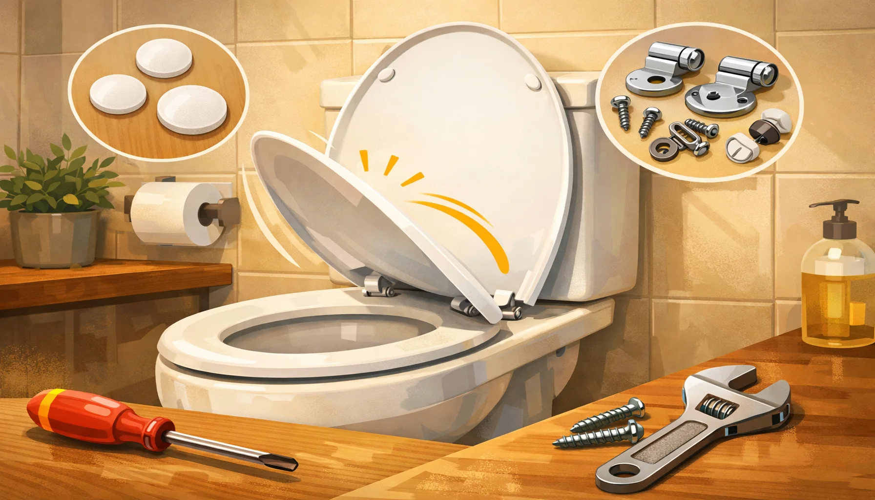 Toilet Seat Won't Stay Up? 5 Easy Fixes That Work (2026)